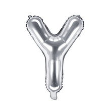 Load image into Gallery viewer, Giant Silver Large foil balloon Letters 40 inch (101 cm).
