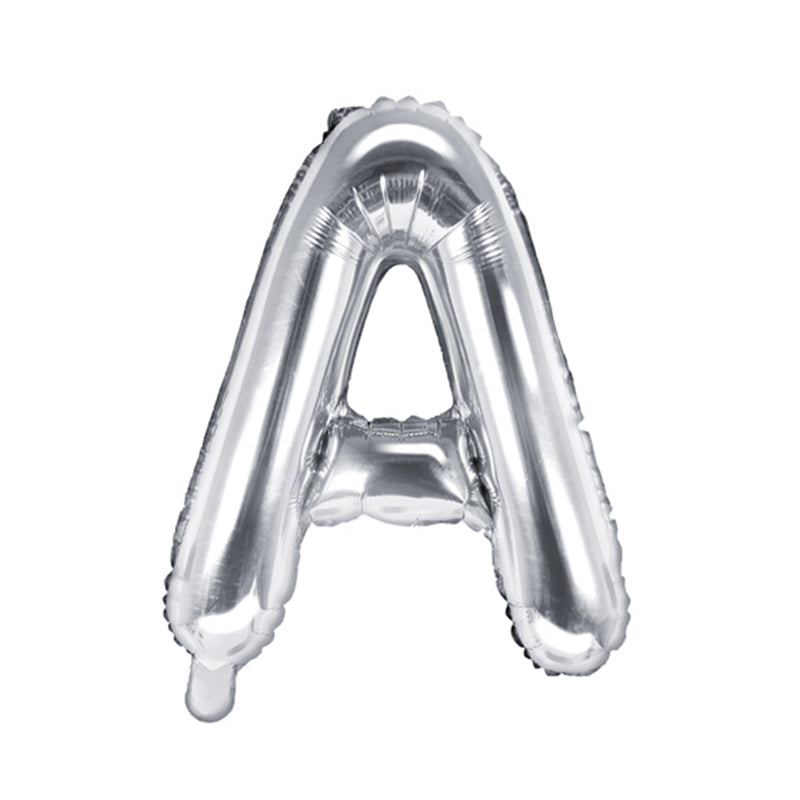 Giant Silver Large foil balloon Letters 40 inch (101 cm).