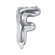 Load image into Gallery viewer, Giant Silver Large foil balloon Letters 40 inch (101 cm).
