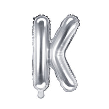Load image into Gallery viewer, Giant Silver Large foil balloon Letters 40 inch (101 cm).
