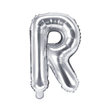 Load image into Gallery viewer, Giant Silver Large foil balloon Letters 40 inch (101 cm).
