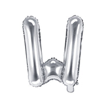 Load image into Gallery viewer, Giant Silver Large foil balloon Letters 40 inch (101 cm).
