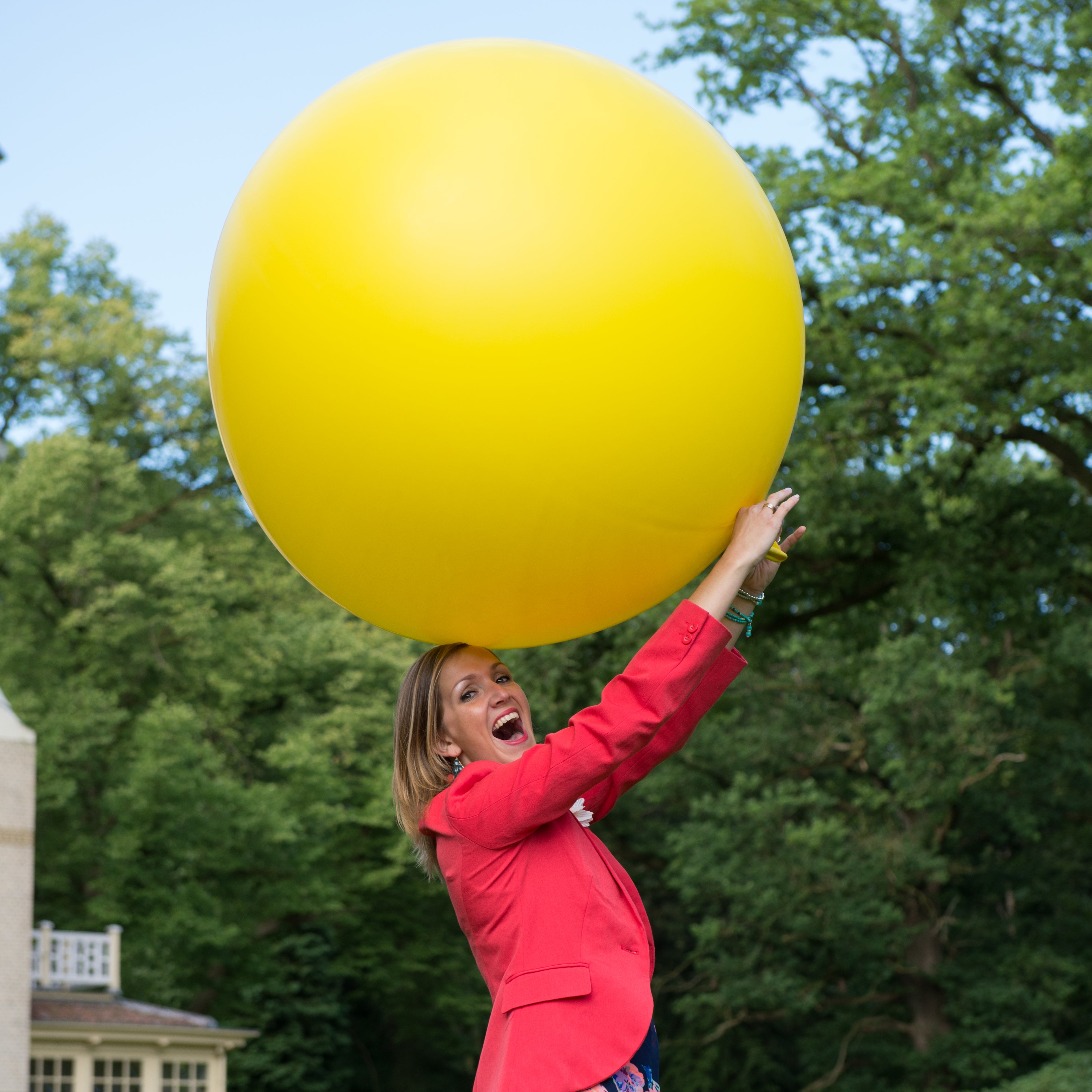 Large Round Giant Balloon 47 inch (120 cm). bubblexl