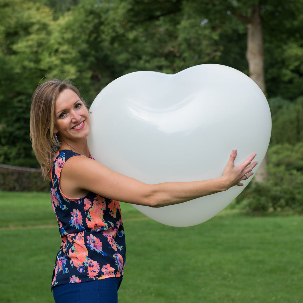 Gigantische hartballon 40 inch (100 cm)